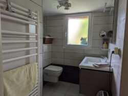 Salle de bain privative du gîte Huth Alsace